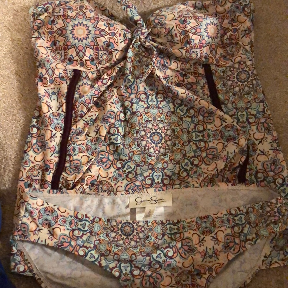 Jessica Simpson Maternity bathing suit size S
